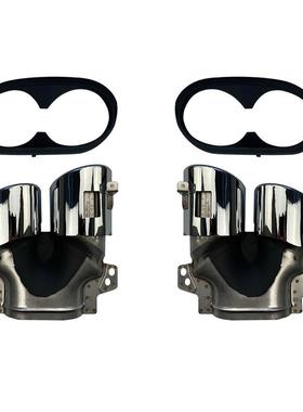 适用奔驰A级CLA级W177AMGA45CLA45C118A35CLA35尾喉改装铝合金