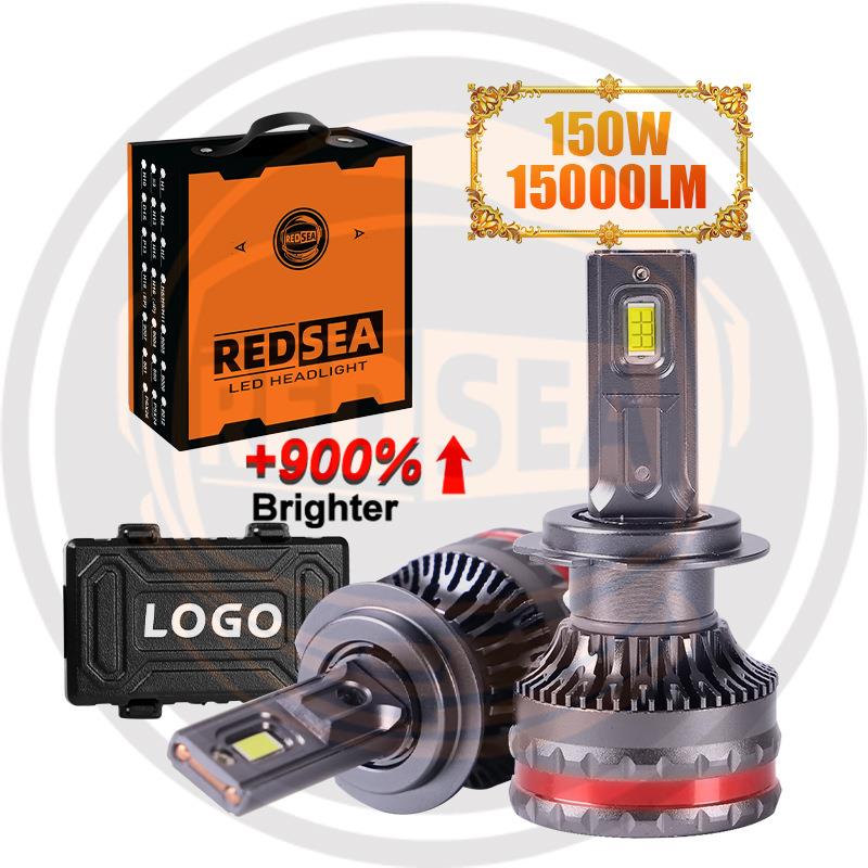 Redsea汽车led灯泡R17LEDHeadlights150WH4H1190059006H7