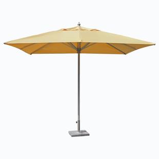 霆源工厂户外遮荫伞3x3米方形8骨铝合金中柱伞