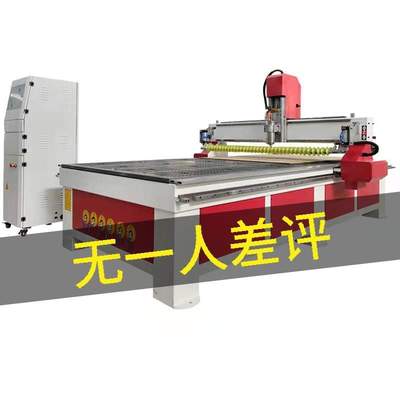 1325pvc雕刻机带压滚轮薄板多层雕刻切割机广告木工雪弗板电动