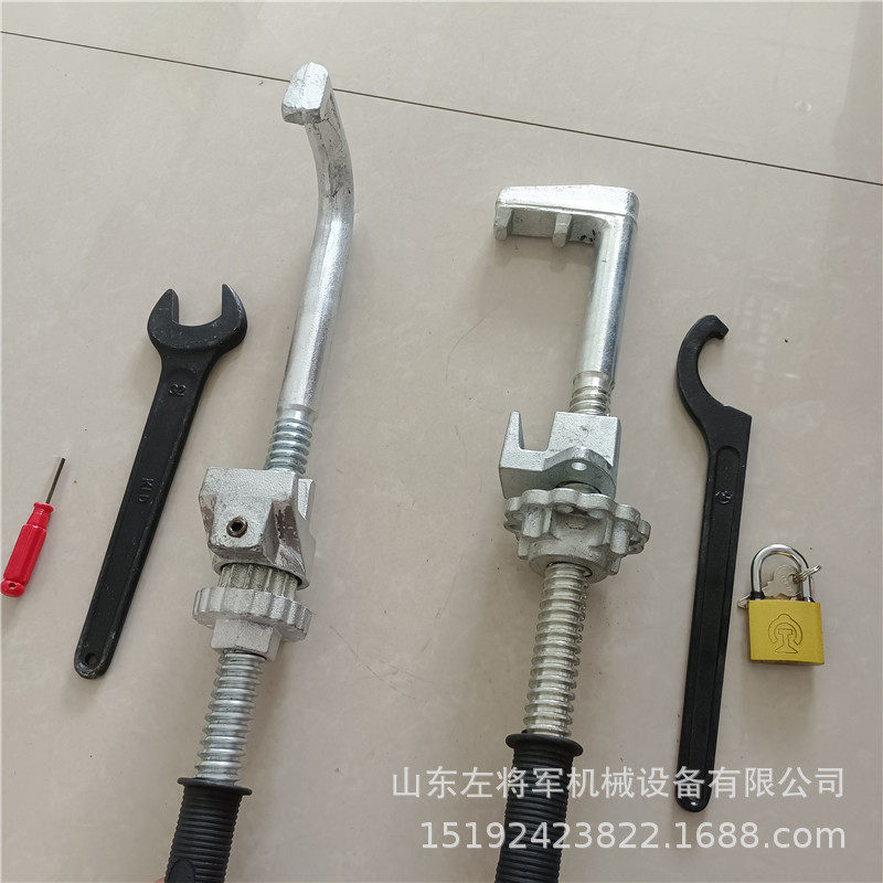 可动心锻钢尖轨钩锁器轨道钩锁器钢轨钩锁器道岔密贴沟锁器