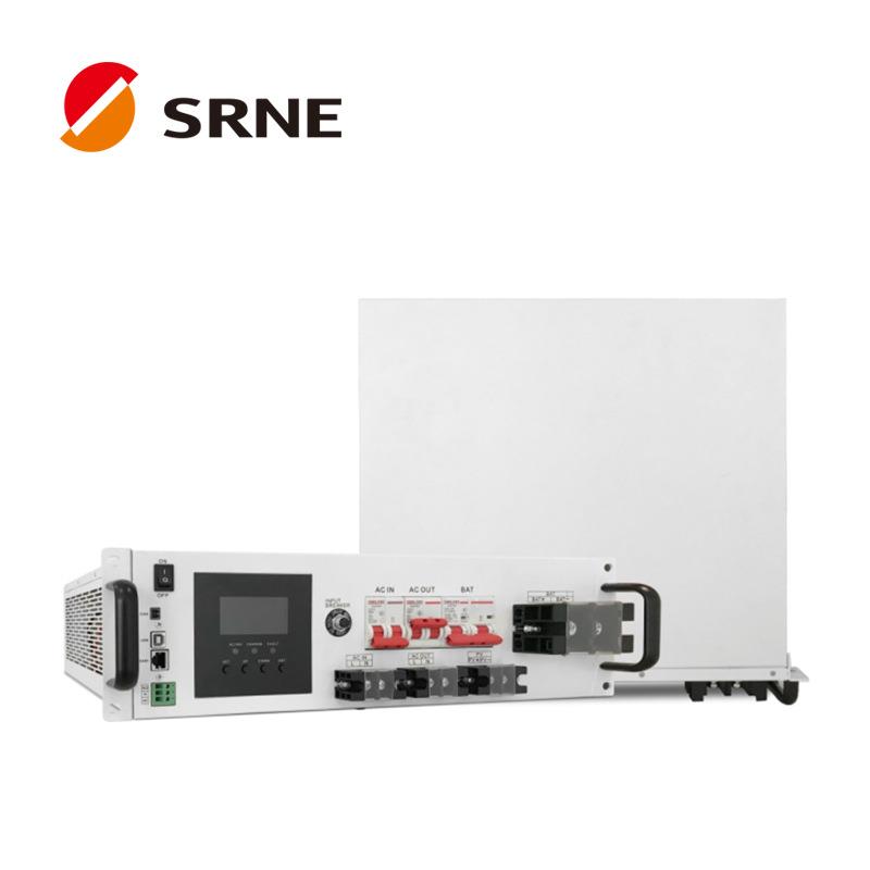 硕日光伏逆控一体机48V5KW80A220V230V家用储能卧式一体机