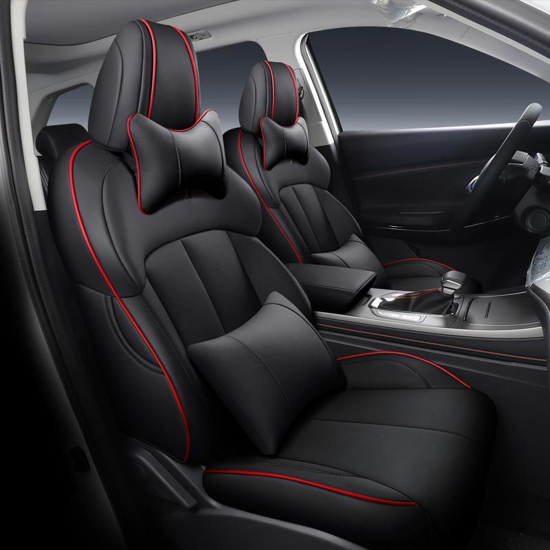 五座长安欧尚X7汽车坐垫全包围可做中间真皮四季专车专用座椅套