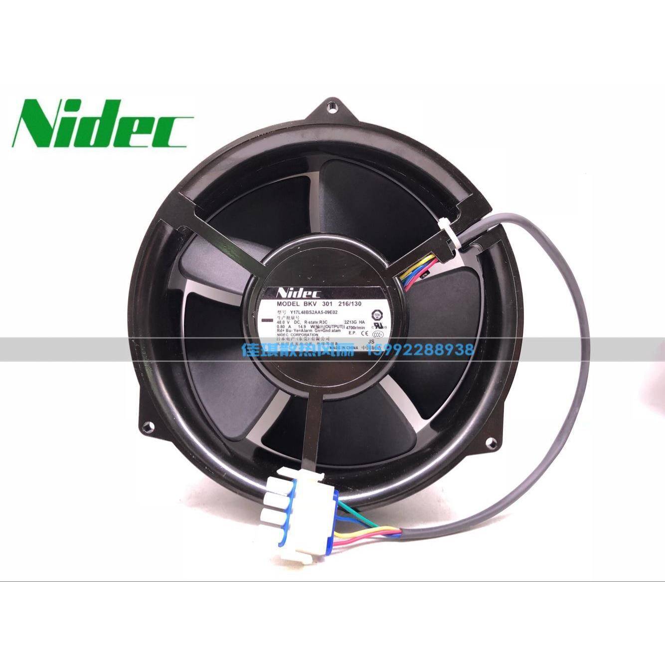 NIDECY17L48BS2AA5-09E02BKV301216-13048V爱立信风扇