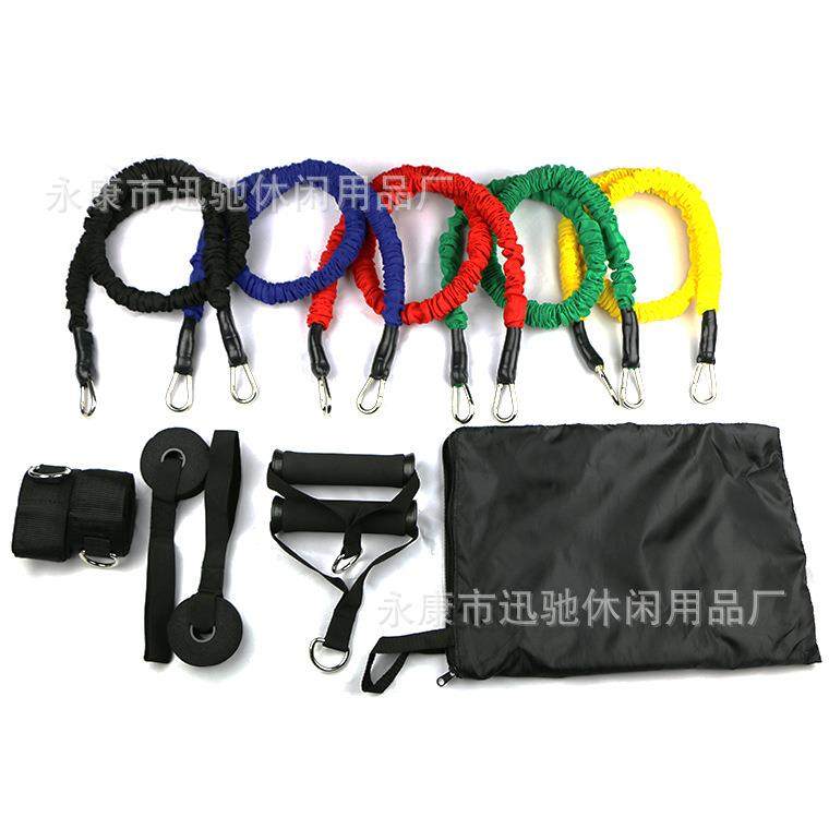 防断拉力器训练乳胶配大拉手多功能体能腿部瑜伽12件套,电子/电工,接线端子,淘宝优惠券,粉丝福利购,淘宝优惠卷