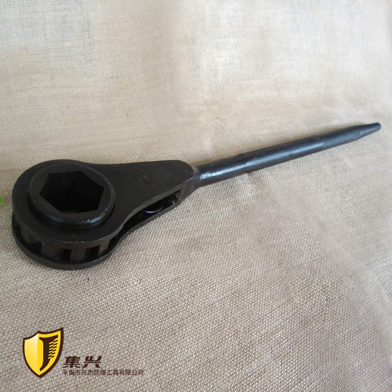 重型棘轮扳手公制 快速扳手 单向棘轮扳手 六方棘轮扳手24~80mm