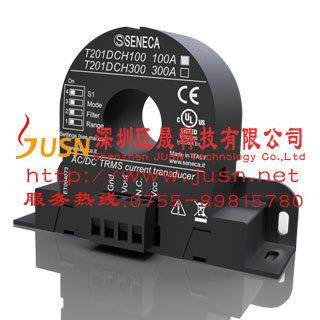 SENECA进口可编程霍尔效应、真有效值电流变送器T201DCH100-300