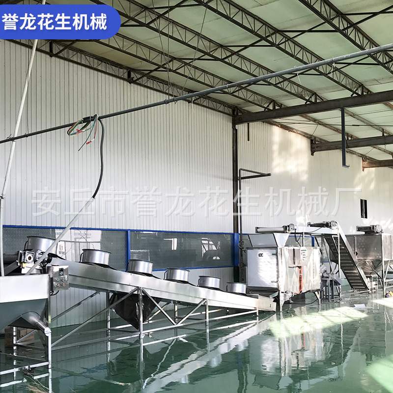 卤味花生米冷却输送机 蔬菜水果冷却烘干传送带不锈钢网带输送机
