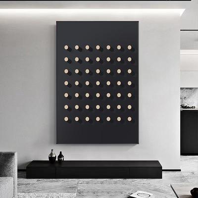 几何抽象装饰画现代简约挂画轻奢高级落地画客厅玄关餐厅卧室壁画