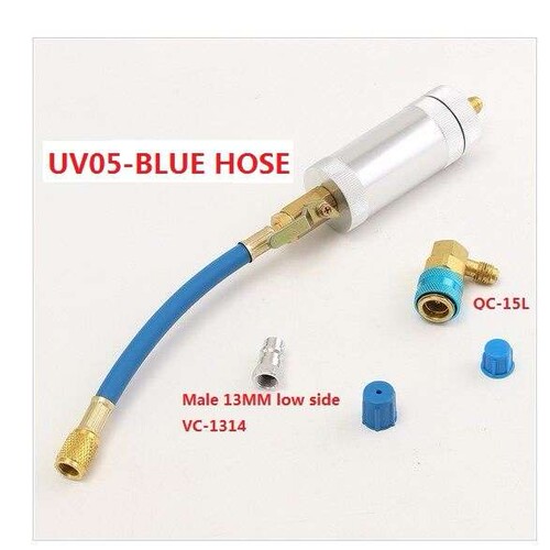 R134A R12 R22制冷系统制冷油雪种油荧光检漏剂纯液体加注筒UV05