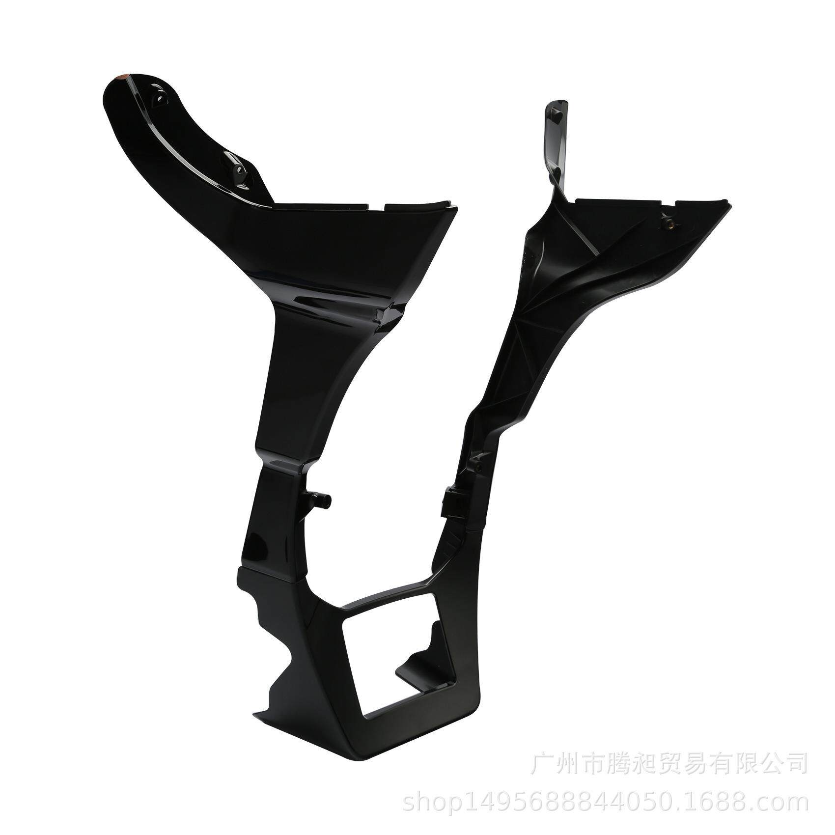 适用于哈雷公路滑翔导流罩CVOFLTRX2017-2023年款黑色通风整流罩