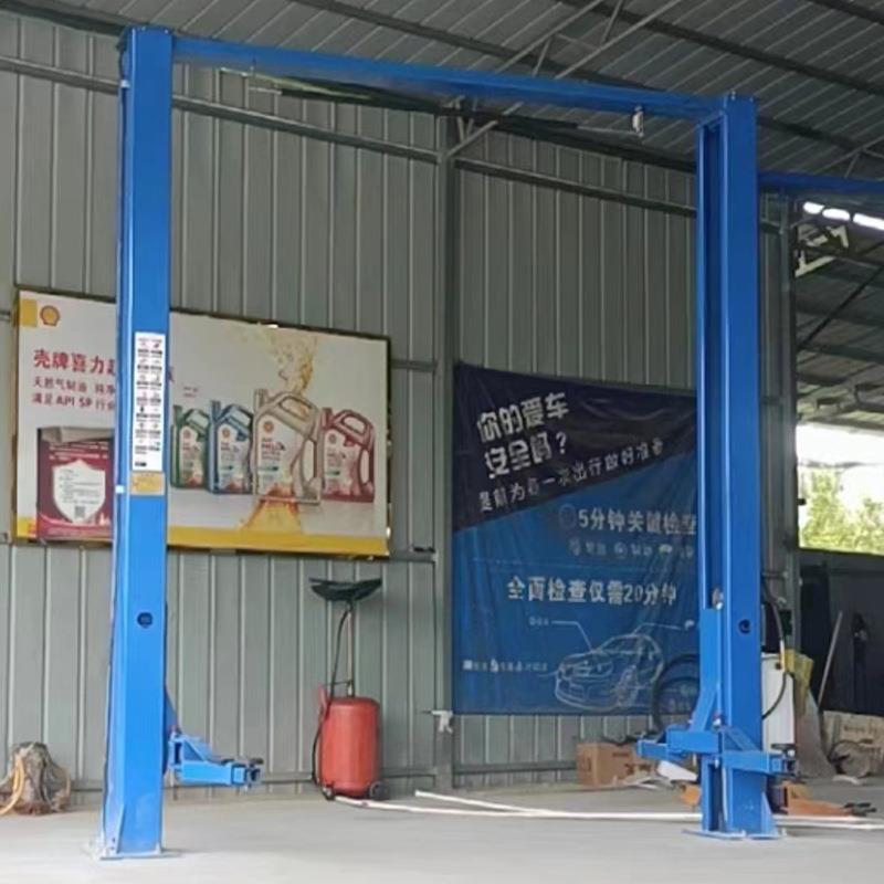 龙门升降机液压双柱龙门举升机汽车维修升降平台4吨举升