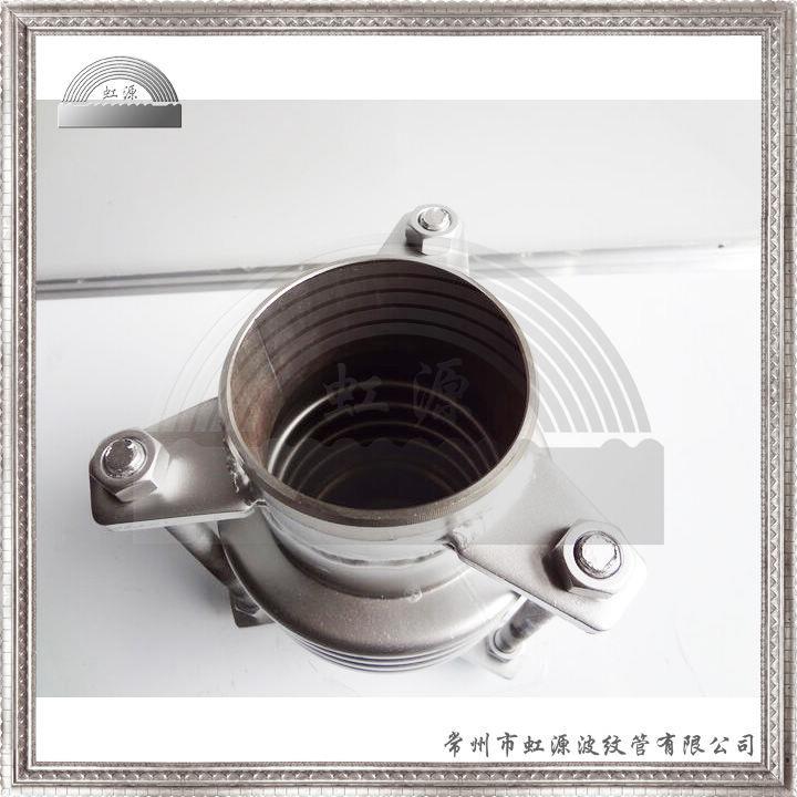 正宗304不锈钢波纹补偿器伸缩节接管连接通用单式轴向膨胀节