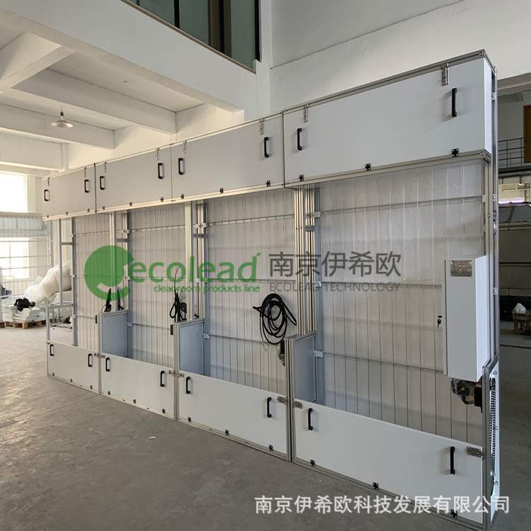 伊希欧自动卷轴过滤器卷帘式空气过滤器 电动除尘器卷绕过滤器