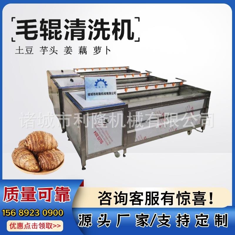 猪头猪耳朵清洗机猪牛羊头蹄毛辊清洗设备猪牛羊副产品加工机器