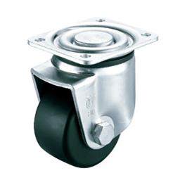 CKZJ75-HNP3寸活动轮载重600KG安装高度107车轮宽48脚轮