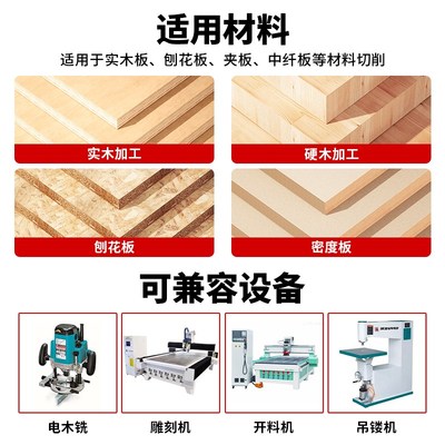 沪豪圆弧折弯一体刀成型刀木工墙柜开槽锣机圆角刀圆弧折弯铣刀头