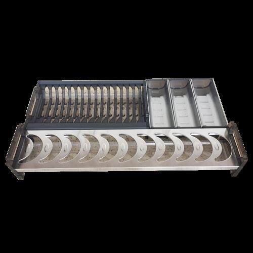 拉篮调味篮厨房橱柜碗碟架筷子盒盘碗架厨柜置物架带接水盘可沥水,厨房/烹饪用具,碗架,淘宝优惠券,粉丝福利购,淘宝优惠卷