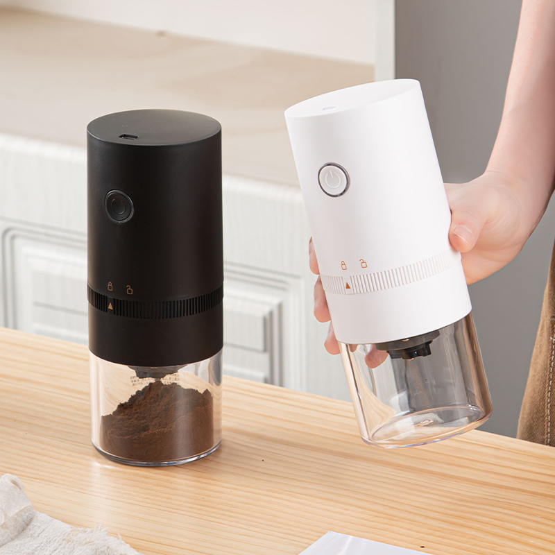 咖啡豆研磨机家用全自动手磨小型电动磨豆机手动咖啡研磨器便携
