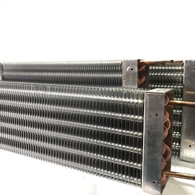 风冷水冷蒸发器铜管亲水铝片冰箱冰柜冷凝器展示柜制冷铜管散热器