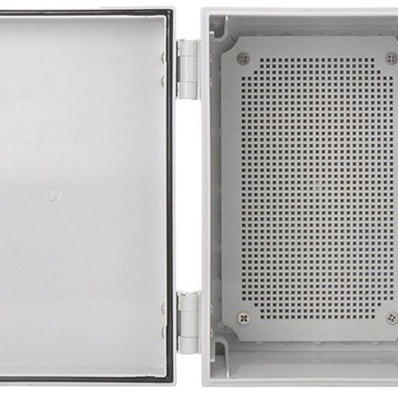 300*200*180卡扣防水接线盒 带扣塑料防水箱 合页配电盒 密封箱