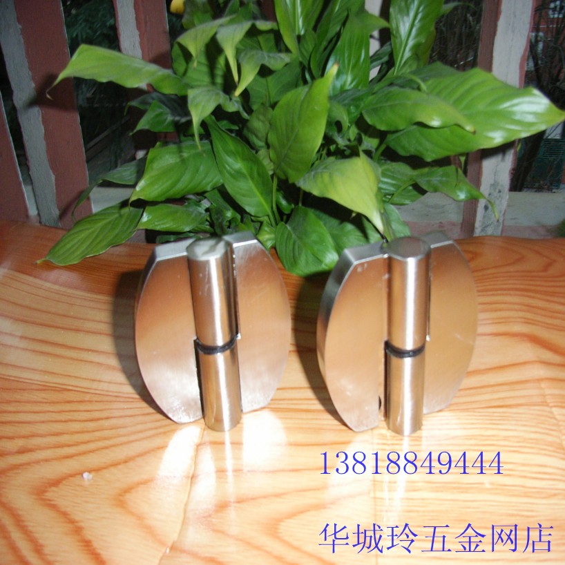 卫生间隔断配件,公共厕所隔断五金连接件,不锈钢自回归合页。