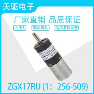 6V12V有刷行星齿轮减速电机马达 509 ZGX17RU 1：256