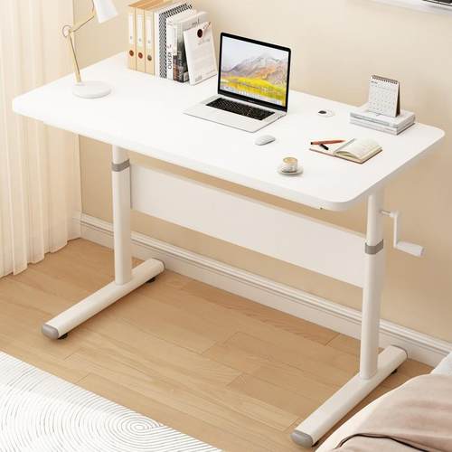 0J升降桌子家用电脑桌台式书桌儿童学习桌学生写字桌办公桌实木桌