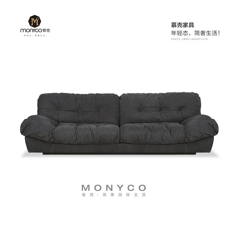 意式科技布艺沙发客厅小户型现代简约网红款奶油风baxter云朵沙发