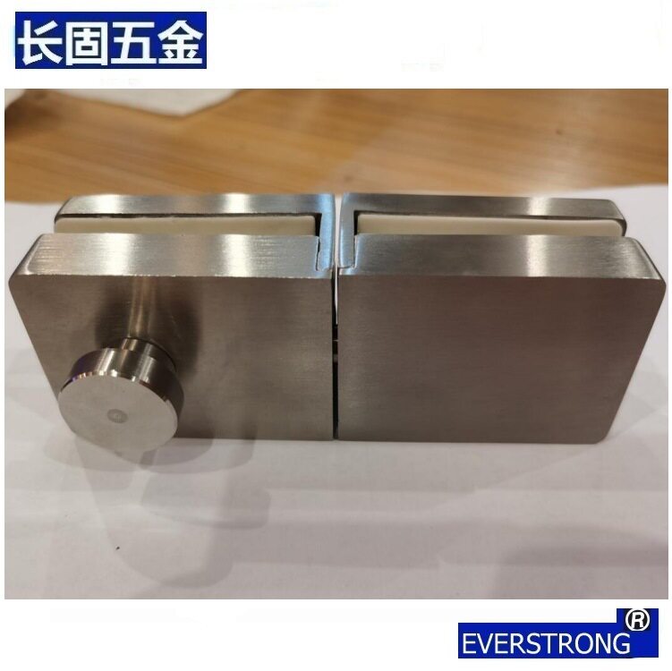 单双开304不锈钢公共卫生间玻璃门插销厕所洗手间不开孔指示门锁