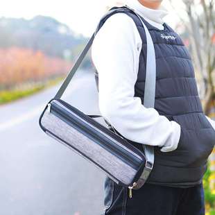 16孔17孔长笛包套装皮质长笛盒牛仔布可手提肩挎长笛收纳包乐器包