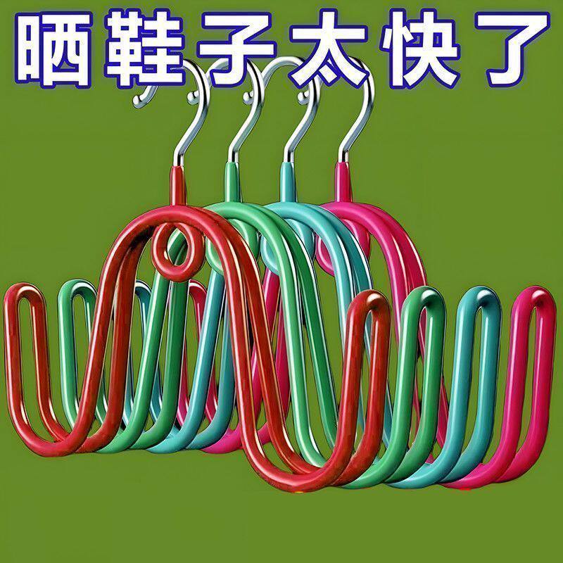 防风防滑室内外阳台晾鞋架