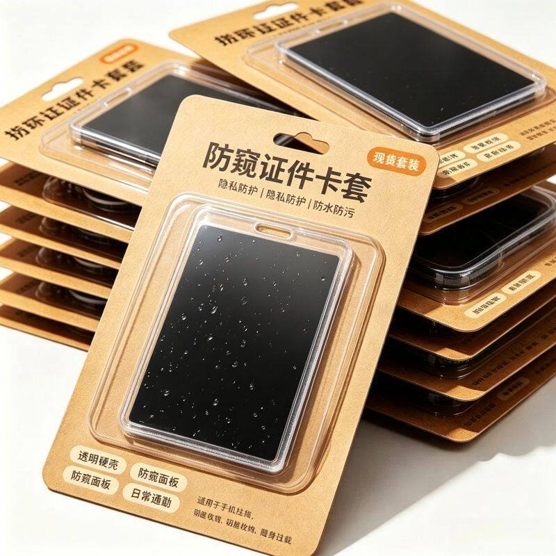 防窥防消磁证件卡套隐私保护