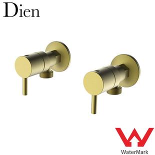 工厂直供 可出口 Watermark认证铜主体角阀洗衣机开关套装 轻奢时尚