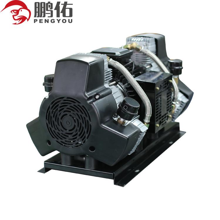 鹏佑V型6缸科研实验室制氧制氮牙科医疗替代进口全无油空压机泵头