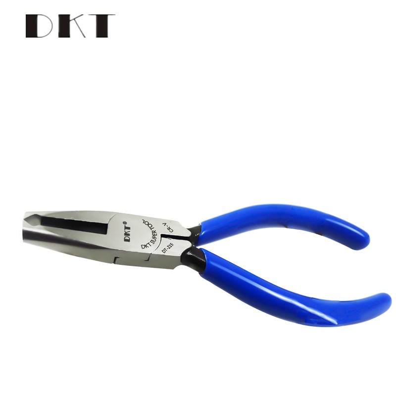 DKT顶切钳精密剪钳小型胡桃钳剪钳 小铜丝平切钳4寸5寸微型工具钳