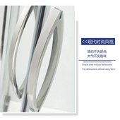 淋浴房拉手浴室卫生间推拉玻璃门拉手把手304不锈钢孔距440400300