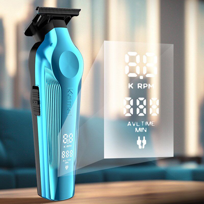 科美0刀头雕刻剪发廊专业推白修边刻痕电推剪男士光头圆寸理发器