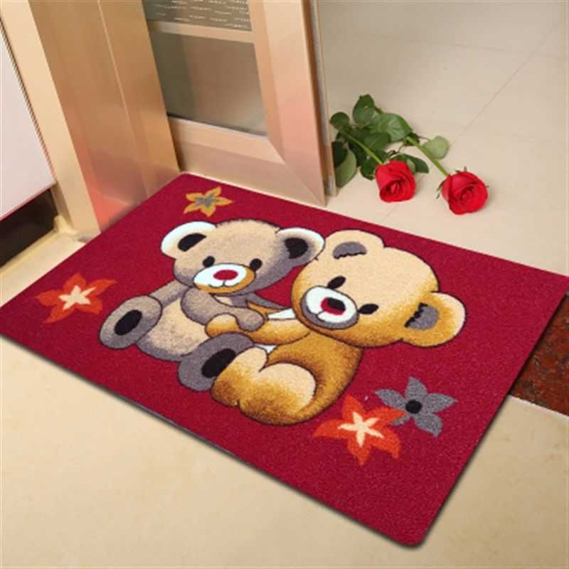 卡通进门地垫门口脚垫客厅卧室玄关吸尘垫厨房卫生间吸水垫可定制,居家布艺,家用脚垫,淘宝优惠券,粉丝福利购,淘宝优惠卷