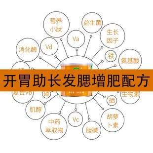 宠宝胖猫增肥猫咪发腮粉维生素猫发育宝催肥猫消化酶宠物猫营养品