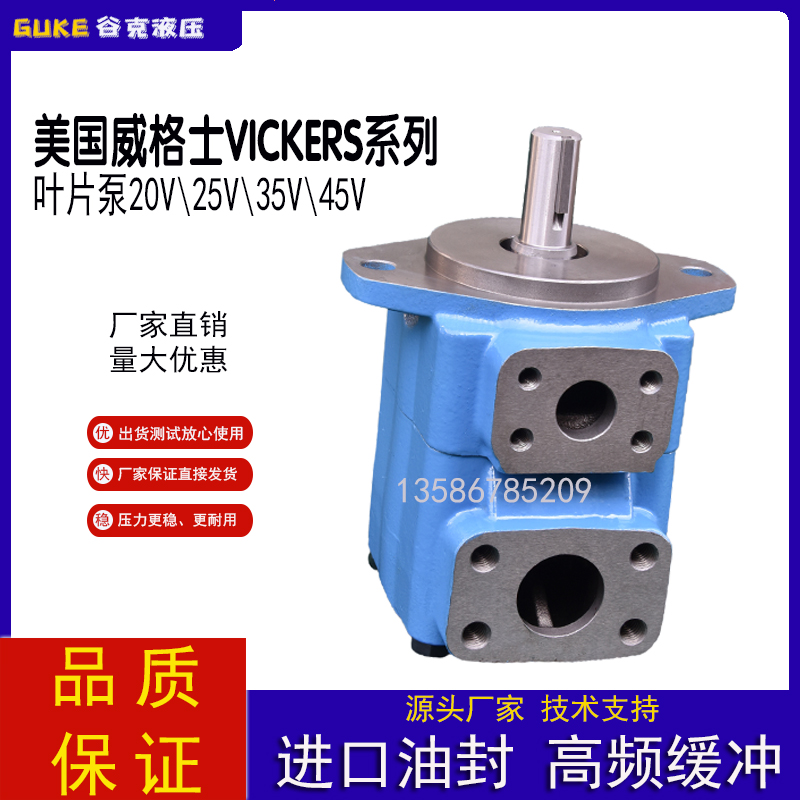 350T注塑机液压油泵45V-42A/60A/50A-861B-22R叶片泵油泵液压高压