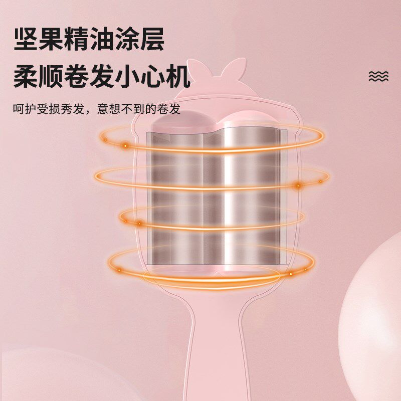 蛋卷头卷发棒32mm羊毛卷懒人烫发神器水波纹波浪大卷迷你防烫夹板