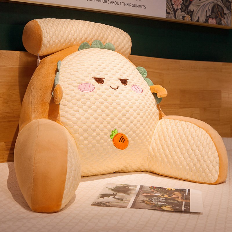 冰豆豆靠枕床头靠垫软包大靠背沙发床上看书床靠护腰枕头抱枕神器