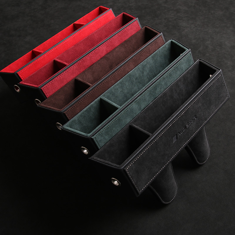 梵汐奥迪储物盒座椅缝隙A4L/A6L/Q5/Q3/TT/A5/Q7车载夹缝收纳盒