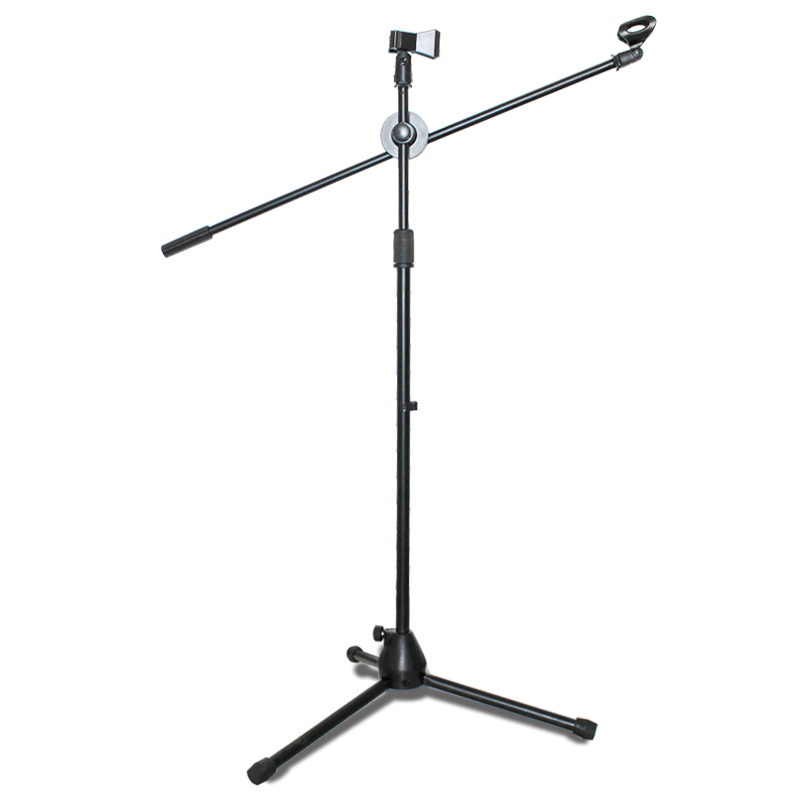 落地话筒立式支架手机直播无线电容麦克风架舞台防震金属有线麦架