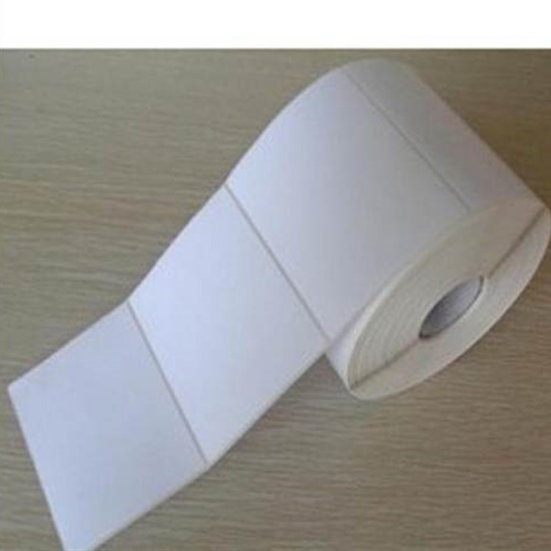 铜版纸不干胶标签100 90 60*40条码服装吊牌纸二维码贴纸定制印刷