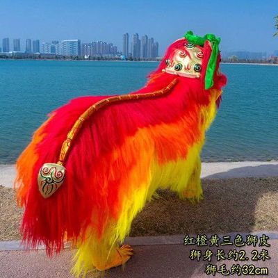舞狮道具北狮舞狮子的狮子龙狮整套舞狮子北狮舞龙舞狮道具舞狮头