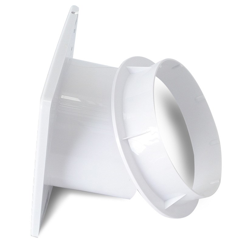 金羚排气扇8寸换气扇卫生间排风扇墙壁式厕所抽风机墙排家用圆形