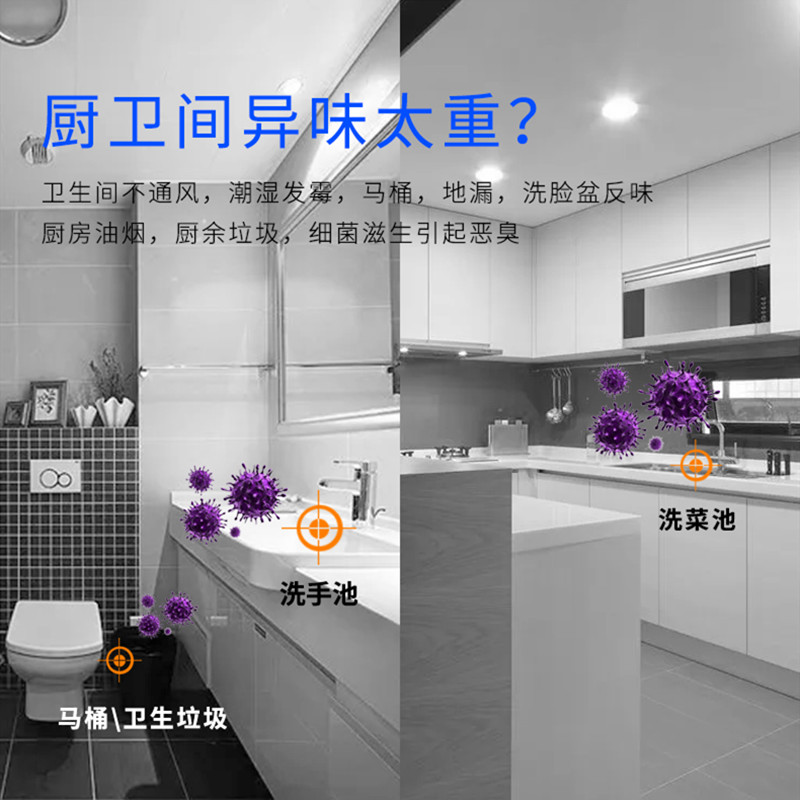 空气净化器家用除甲醛臭氧消毒机发生器卫生间杀菌消毒宠物除臭味