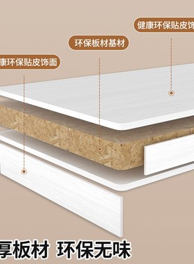 沙发边几可移动置物架沙发茶几玄关办公室简易小桌子带轮书桌方桌